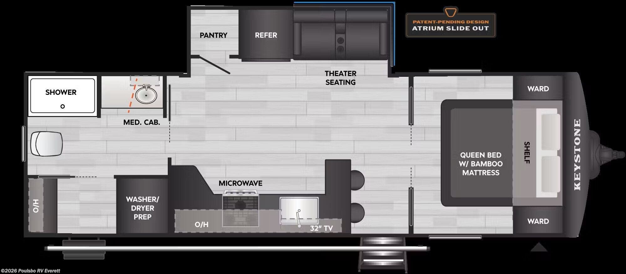 New 2027 Keystone Walkabout Walkabout available in Everett, Washington