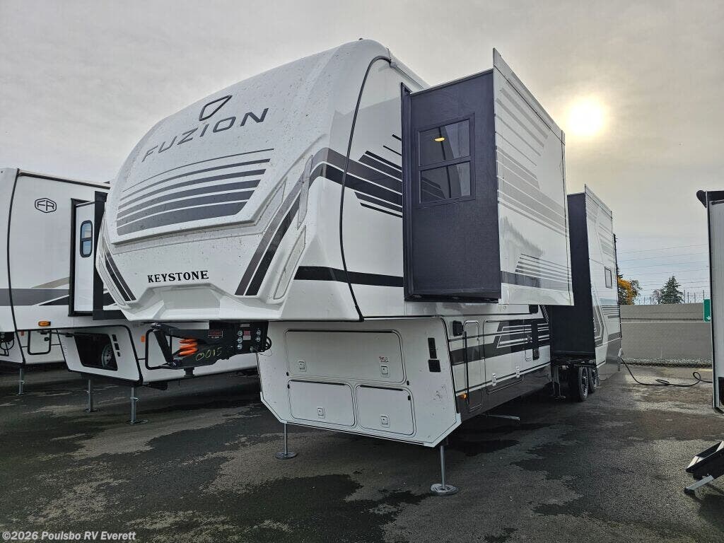 New 2026 Keystone Fuzion Toy Hauler Fuzion Toy Hauler available in Everett, Washington