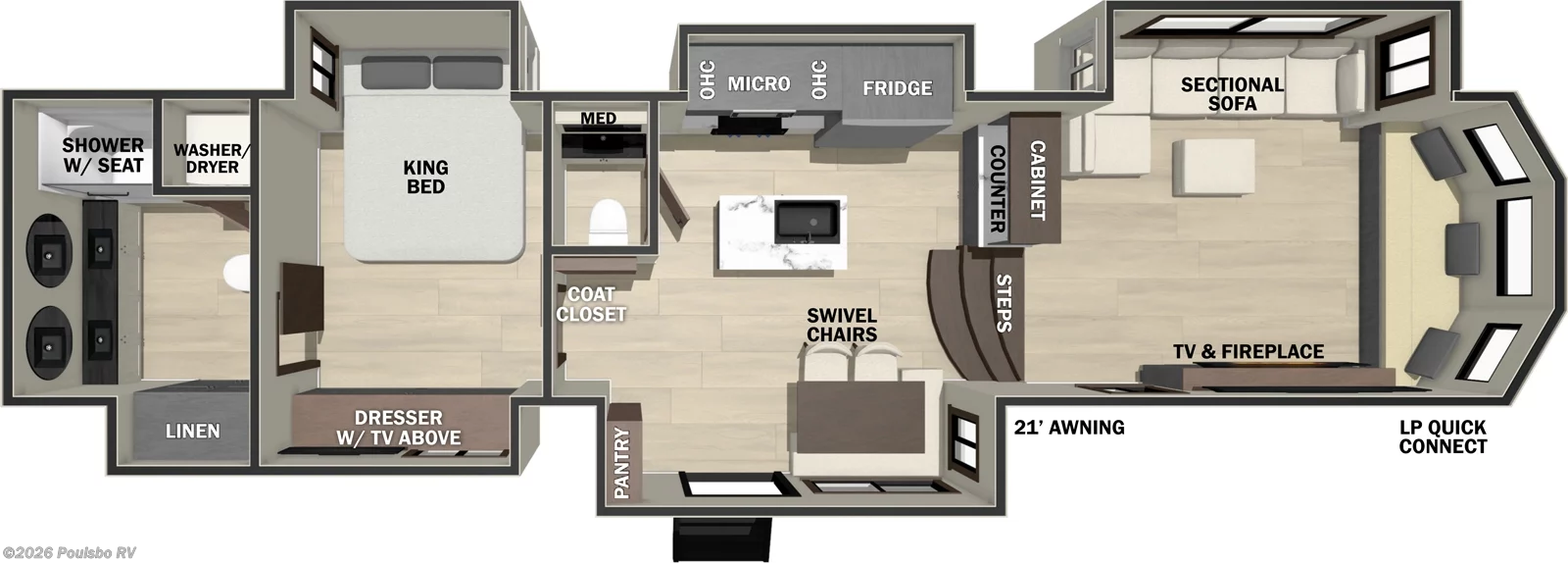 New 2026 Forest River Cedar Creek Cottage Cedar Creek Cottage available in Sumner, Washington