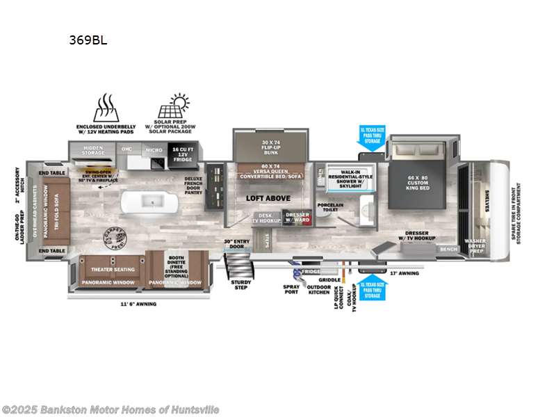 New 2026 Forest River Wildwood Heritage Glen 369BL available in Huntsville, Alabama