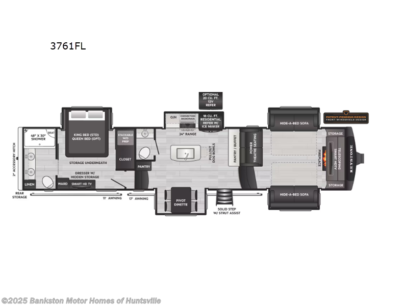New 2026 Keystone Montana 3761FL available in Huntsville, Alabama