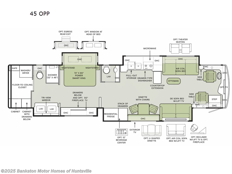 New 2026 Tiffin Allegro Bus 45 OPP available in Huntsville, Alabama