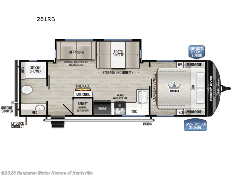 New 2026 East to West Della Terra 261RB available in Huntsville, Alabama