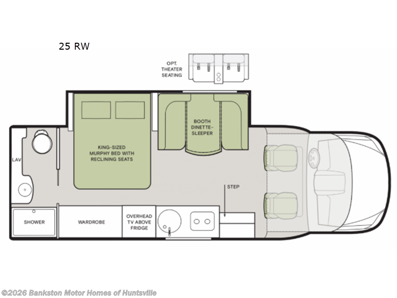 New 2026 Tiffin Wayfarer 25 RW available in Huntsville, Alabama