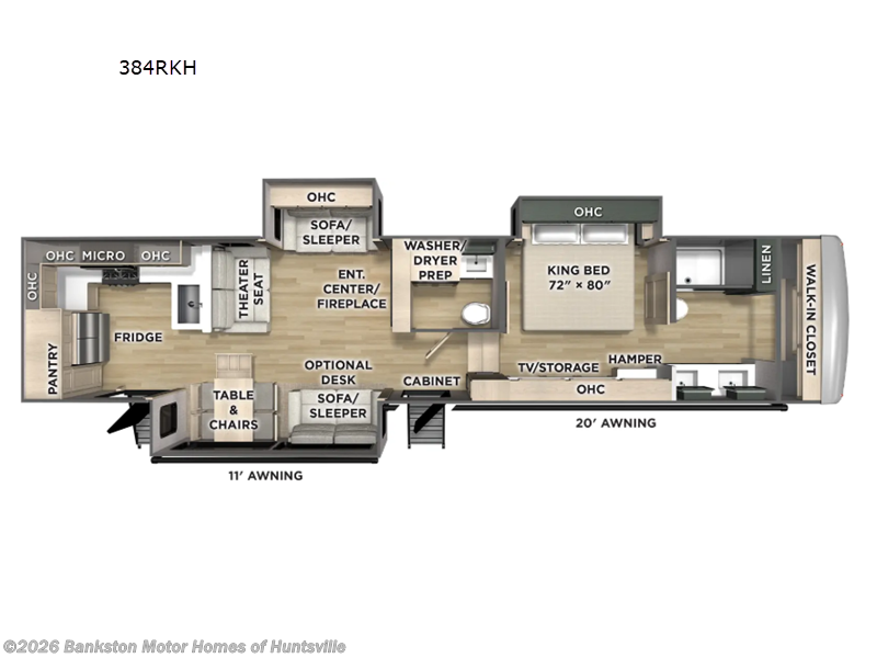 New 2026 Forest River Columbus 384RKH available in Huntsville, Alabama