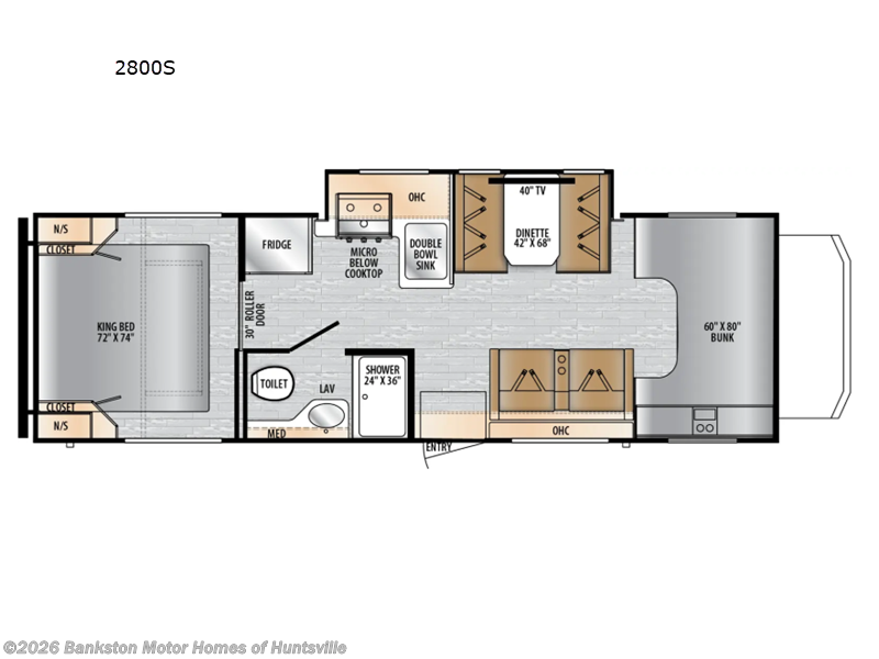 New 2026 East to West Entrada 2800S available in Huntsville, Alabama