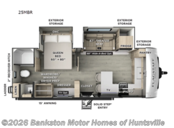 New 2026 Forest River Flagstaff Micro Lite 25MBR available in Huntsville, Alabama