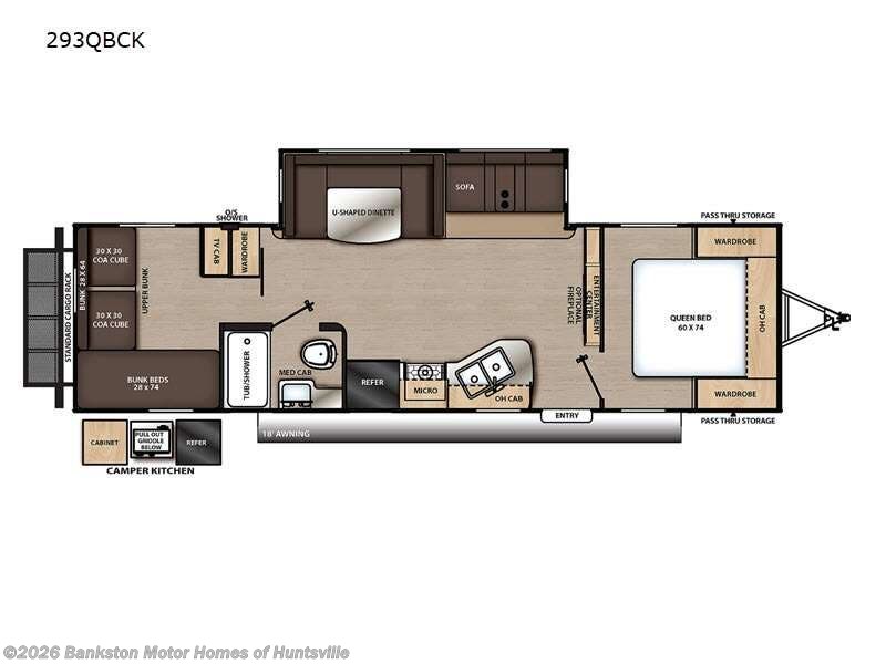 Used 2022 Coachmen Catalina Legacy 293QBCK available in Huntsville, Alabama