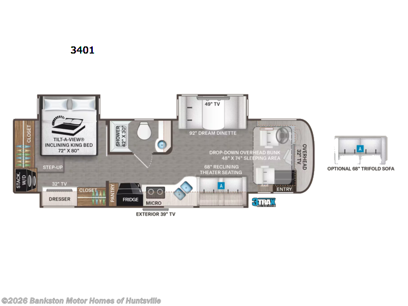 Used 2023 Thor Motor Coach Aria 3401 available in Huntsville, Alabama