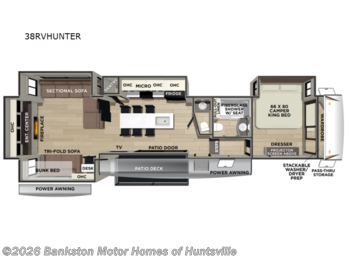 New 2026 Forest River Cherokee Sabre 38RVHUNTER available in Huntsville, Alabama