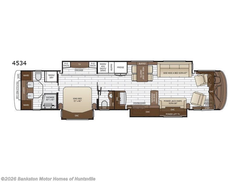 Used 2018 Newmar King Aire 4534 available in Huntsville, Alabama