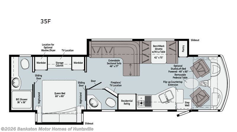 Used 2021 Winnebago Adventurer 35F available in Huntsville, Alabama