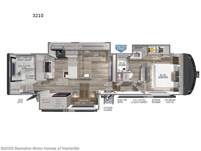New 2026 Brinkley RV Model Z 3210 available in Huntsville, Alabama