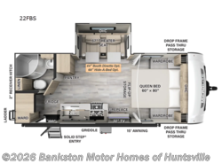 Used 2024 Forest River Flagstaff Micro Lite 22FBS available in Huntsville, Alabama