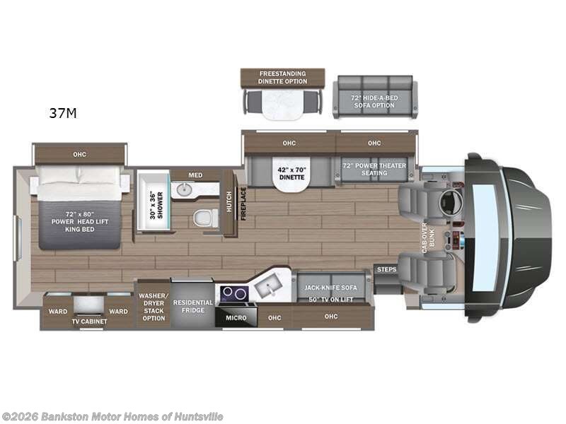 New 2027 Entegra Coach Accolade XL 37M available in Huntsville, Alabama