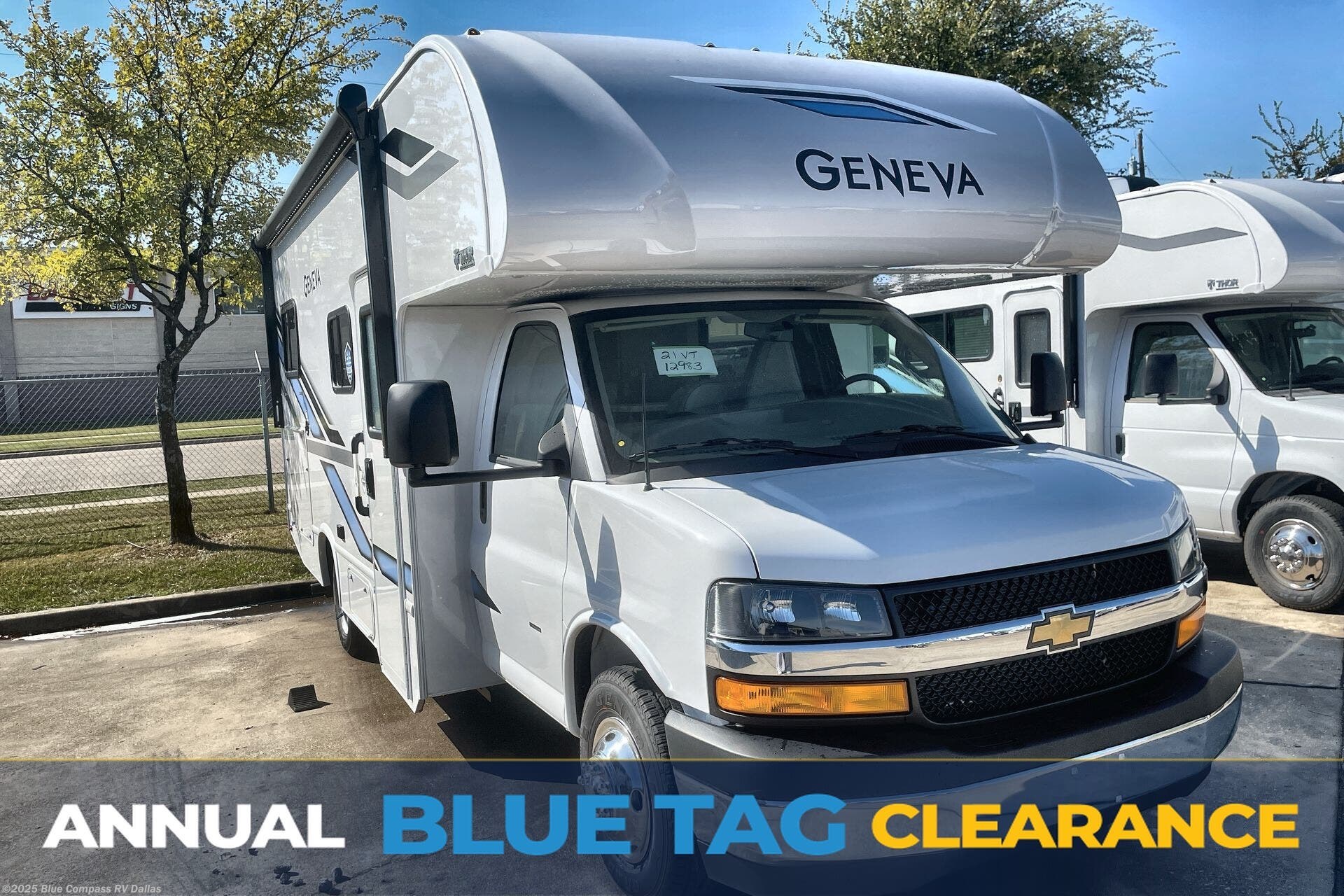 New 2026 Thor Motor Coach Geneva 21VT Chevy available in Mesquite, Texas