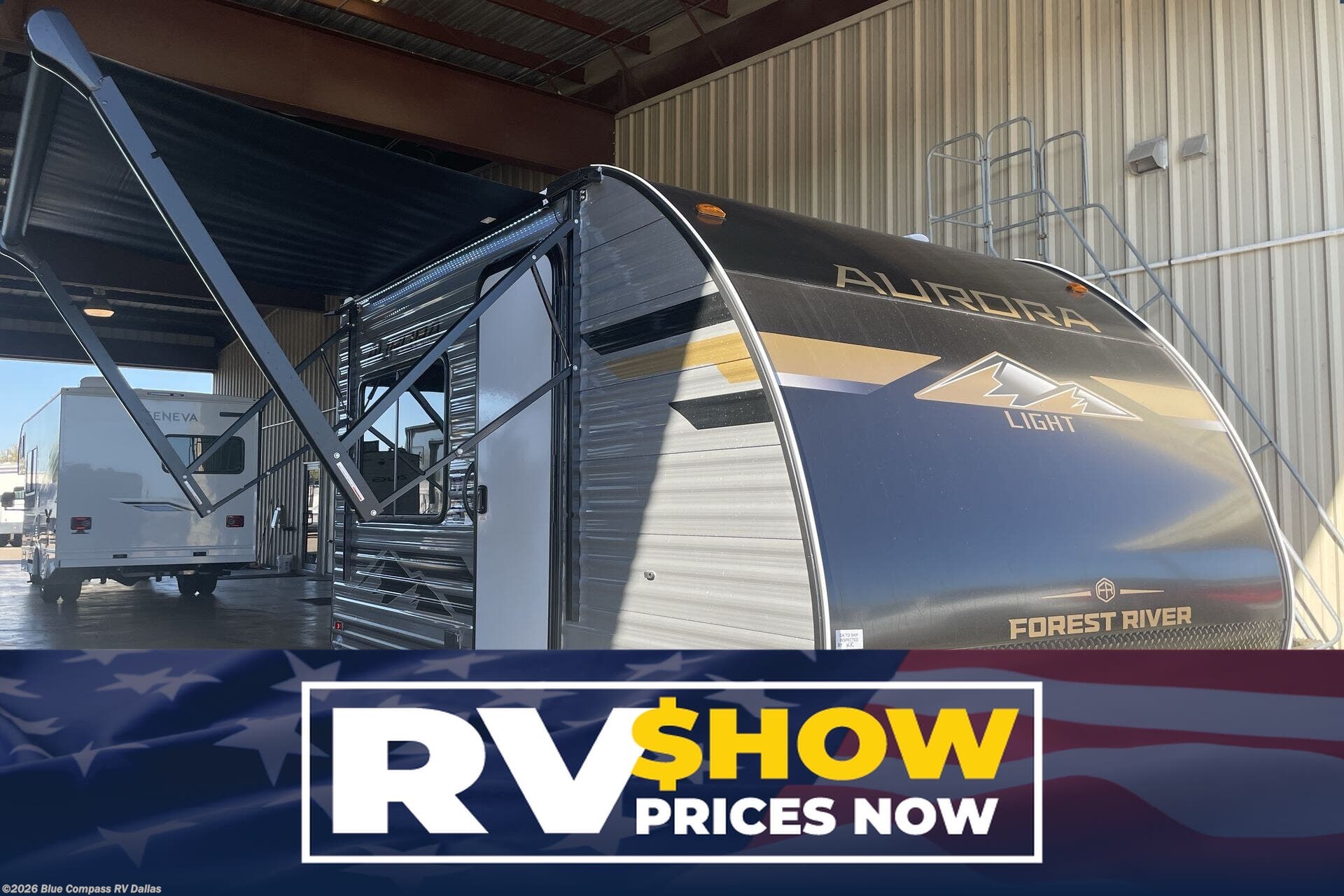 New 2026 Forest River Aurora Light 13RDX available in Mesquite, Texas