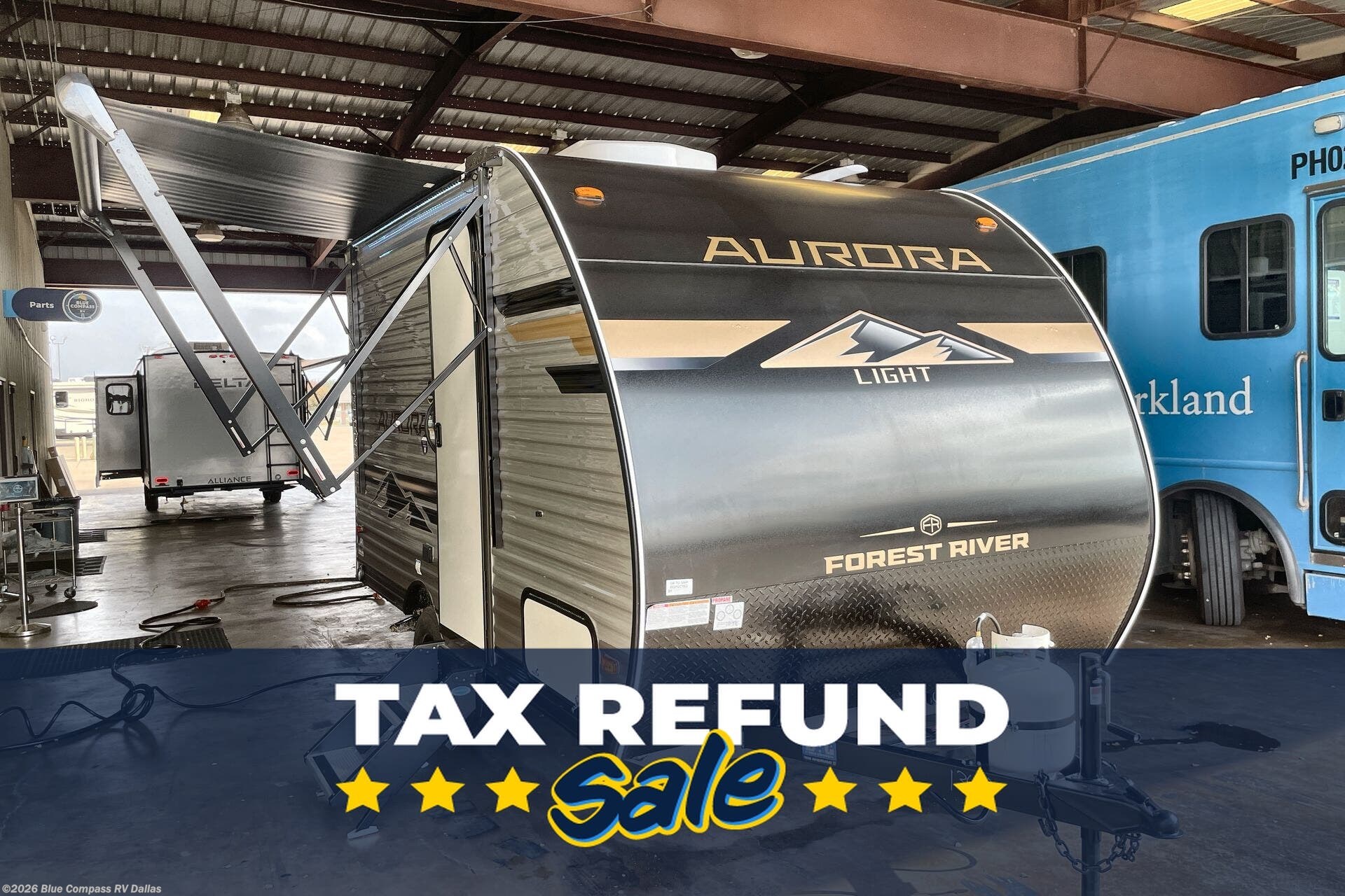 New 2026 Forest River Aurora Light 13RKX available in Mesquite, Texas