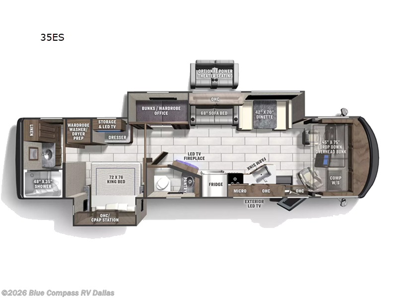 Used 2023 Coachmen Mirada 35ES available in Mesquite, Texas