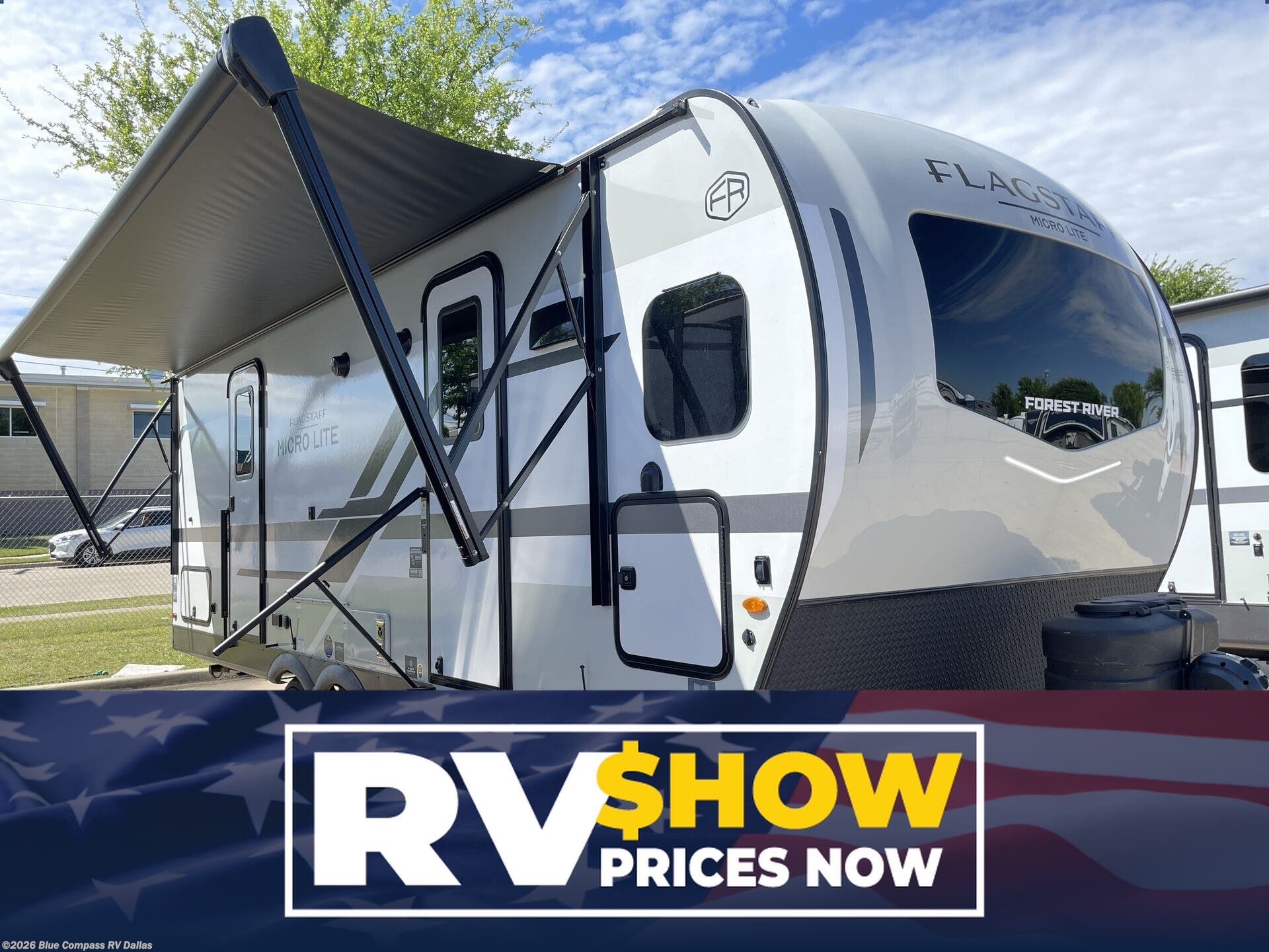New 2026 Forest River Flagstaff Micro Lite 25FKB available in Mesquite, Texas
