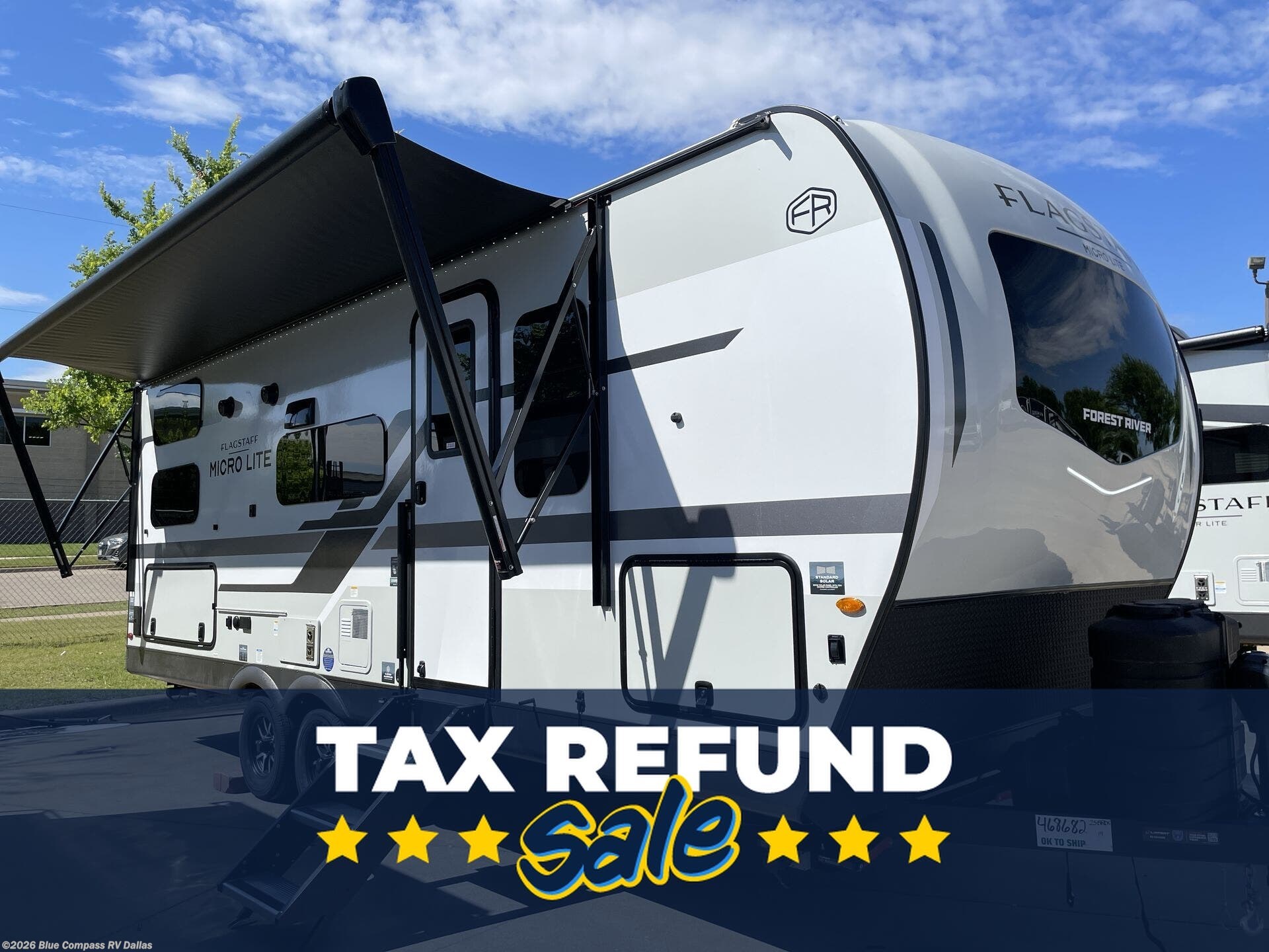 New 2026 Forest River Flagstaff Micro Lite 25BRDS available in Mesquite, Texas