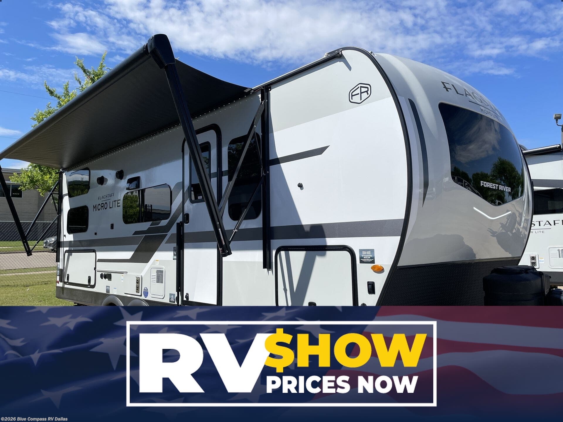 New 2026 Forest River Flagstaff Micro Lite 25BRDS available in Mesquite, Texas