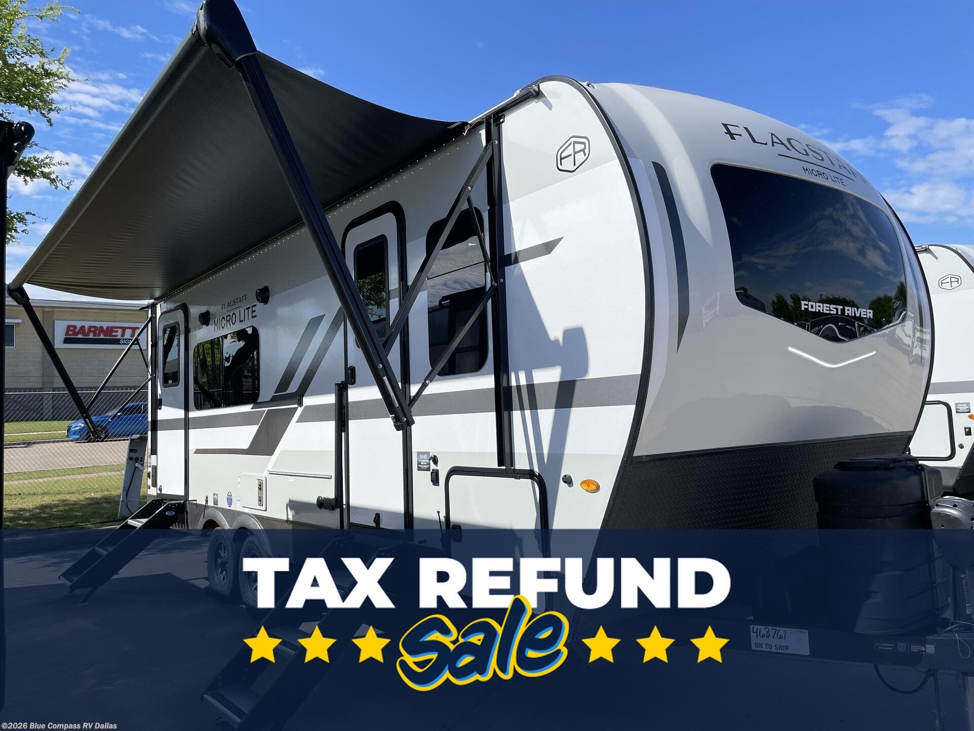 New 2026 Forest River Flagstaff Micro Lite 25SRK available in Mesquite, Texas