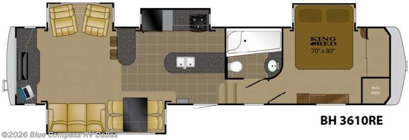 Used 2012 Heartland Bighorn 3610RE available in Mesquite, Texas