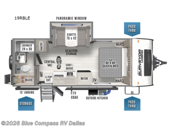 Used 2022 Forest River Surveyor Legend 19RBLE available in Mesquite, Texas