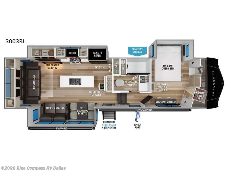 Used 2026 Grand Design Influence 3003RL available in Mesquite, Texas