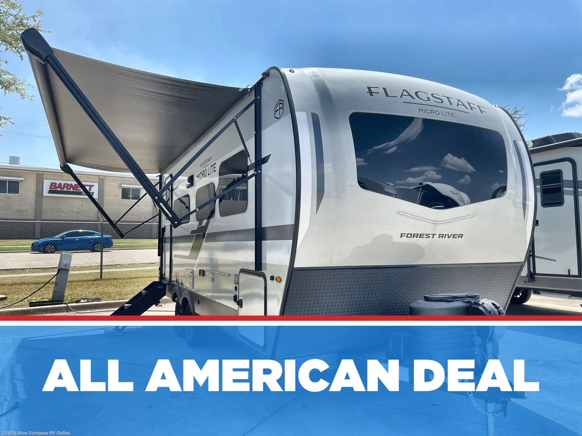New 2027 Forest River Flagstaff Micro Lite 22FBS available in Mesquite, Texas
