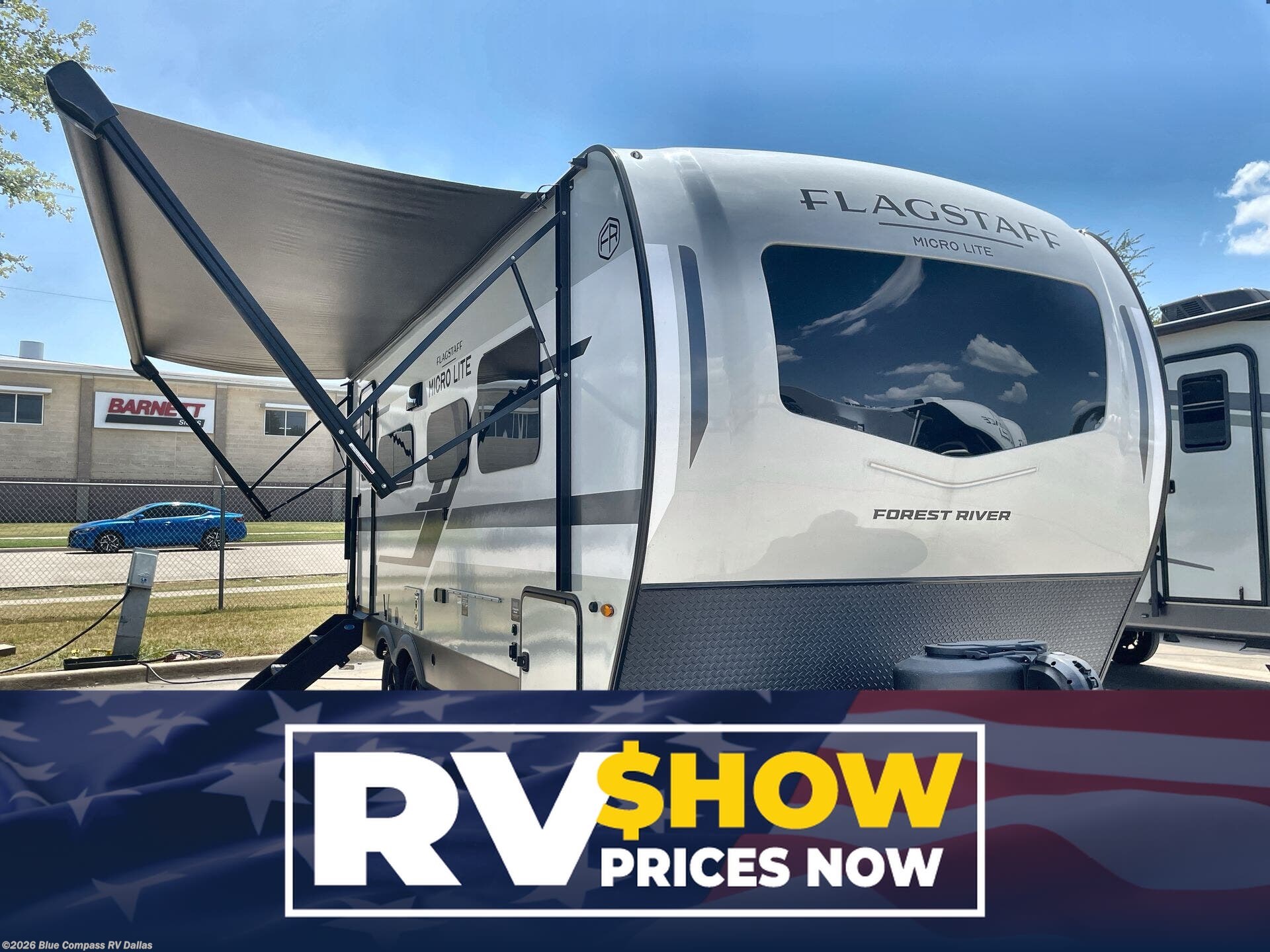 New 2027 Forest River Flagstaff Micro Lite 22FBS available in Mesquite, Texas