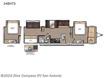 New 2021 Forest River Aurora 34BHTS available in San Antonio, Texas