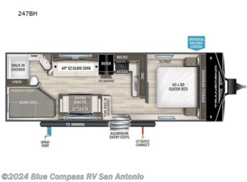 New 2024 Grand Design Transcend Xplor 247BH available in San Antonio, Texas