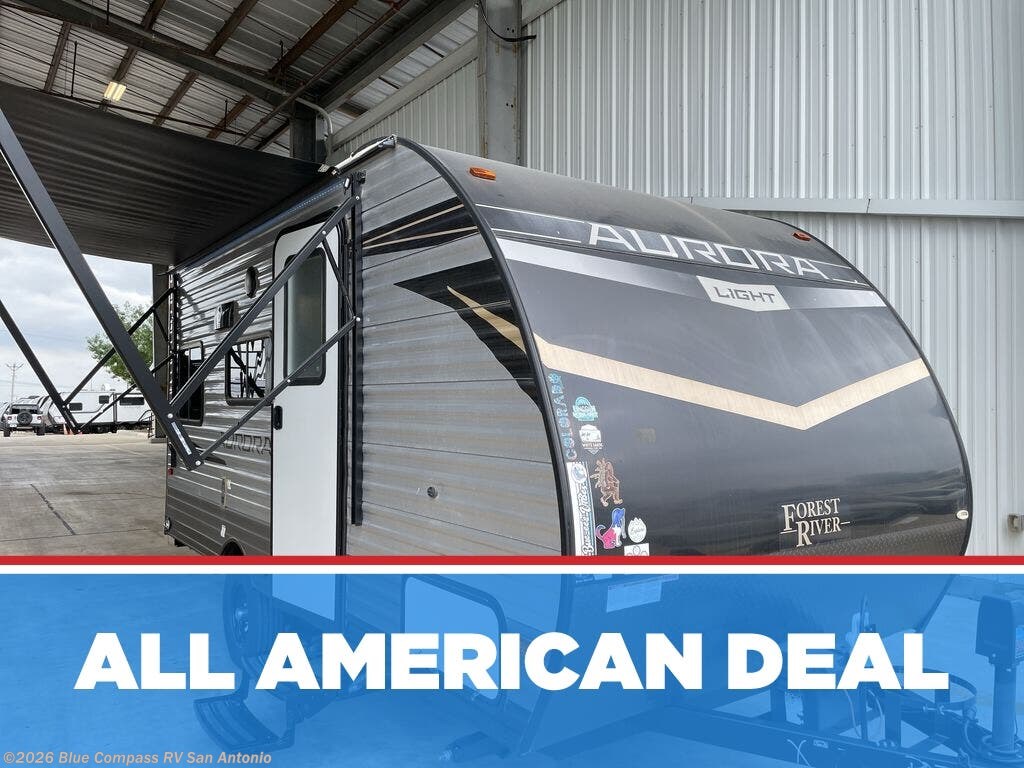 Used 2024 Forest River Aurora Light 15RDX available in San Antonio, Texas