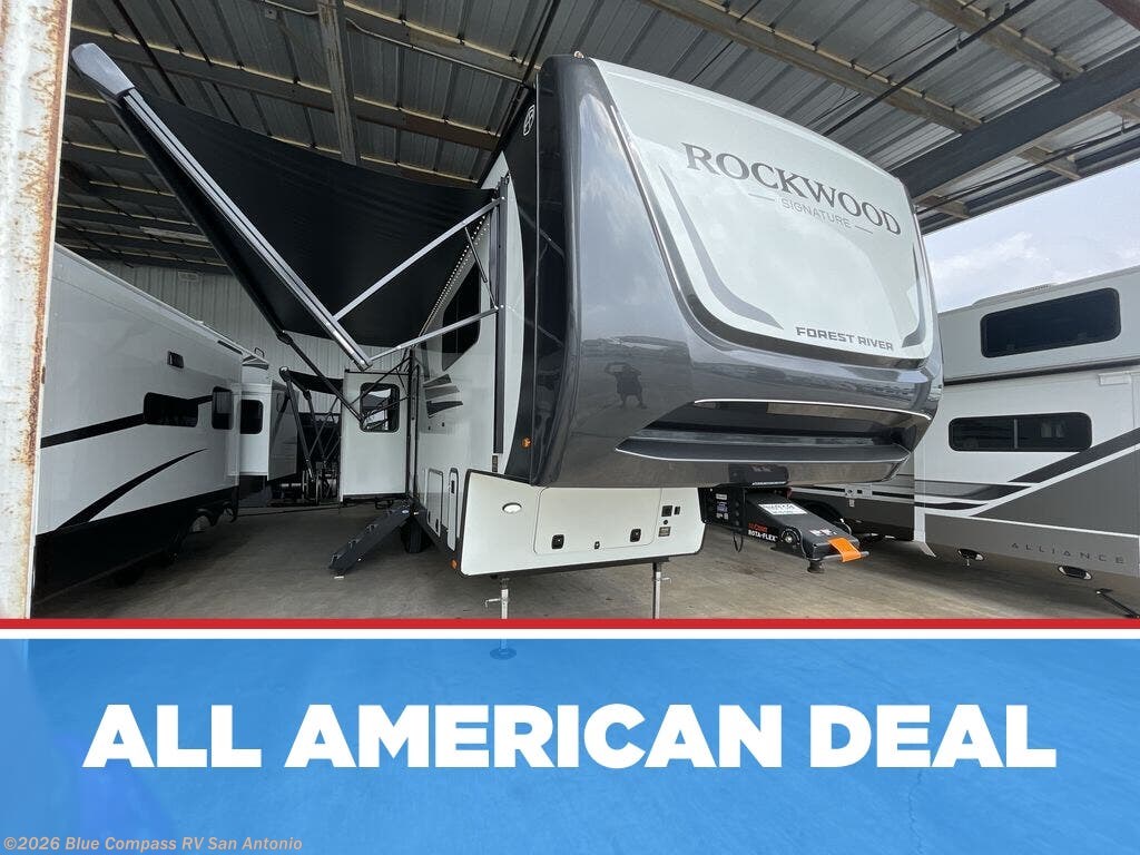 New 2026 Forest River Rockwood Signature R361RLS available in San Antonio, Texas