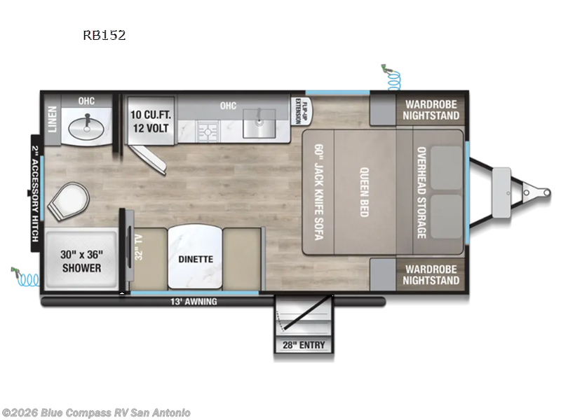 Used 2026  Alliance RV Delta Solo RB152 by Alliance RV from Blue Compass RV San Antonio in San Antonio, TX