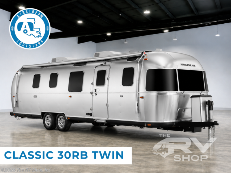 New 2026 Airstream Classic 30RB Twin available in Baton Rouge, Louisiana