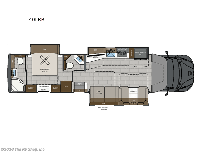 New 2026 Renegade RV Verona LE 40LRB available in Baton Rouge, Louisiana
