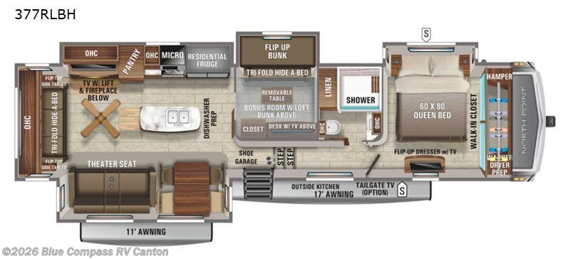 Used 2021 Jayco North Point 377RLBH available in Wills Point, Texas
