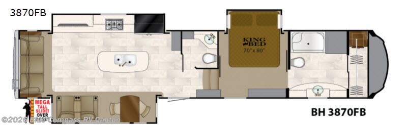 Used 2018 Heartland Bighorn 3870FB available in Wills Point, Texas