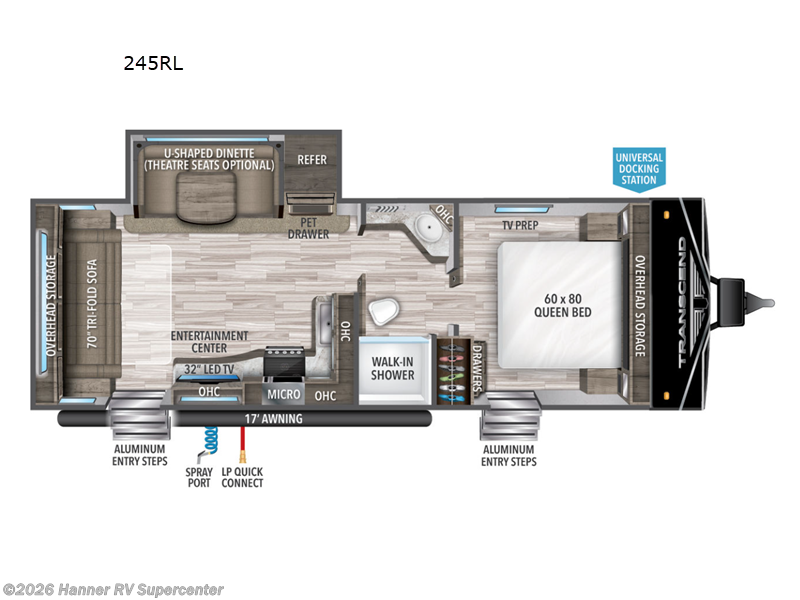 Used 2023 Grand Design Transcend Xplor 245RL available in Baird, Texas