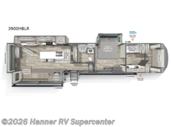 New 2026 Forest River Sandpiper 3900HBLR available in Baird, Texas
