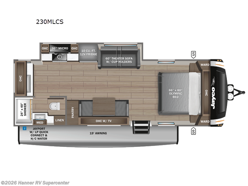New 2026 Jayco Eagle HT 230MLCS available in Baird, Texas
