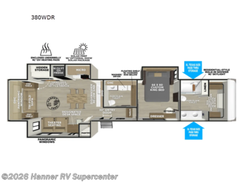 New 2026 Forest River Wildwood Heritage Glen 380WDR available in Baird, Texas