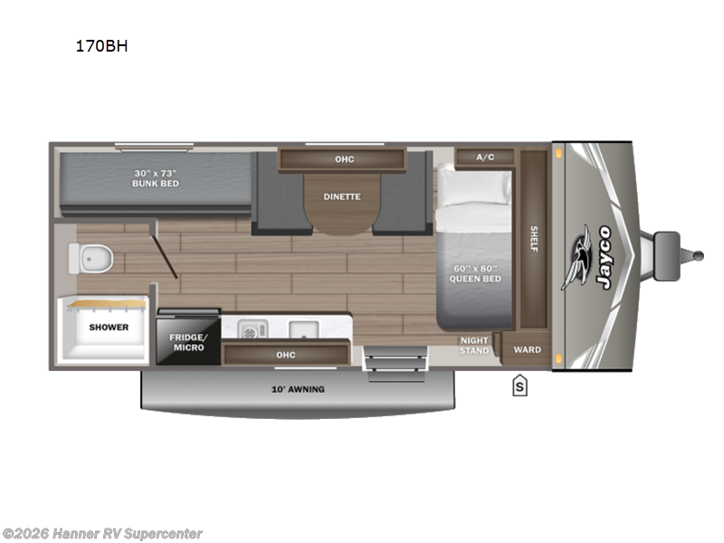 New 2027 Jayco Jay Flight 170BH available in Baird, Texas