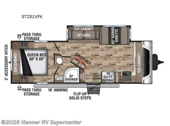Used 2021 Venture RV SportTrek ST251VFK available in Baird, Texas