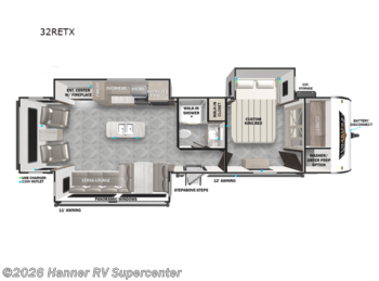 Used 2023 Forest River Wildwood 32RETX available in Baird, Texas