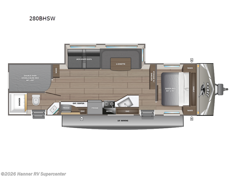 New 2027 Jayco Jay Flight 280BHSW available in Baird, Texas