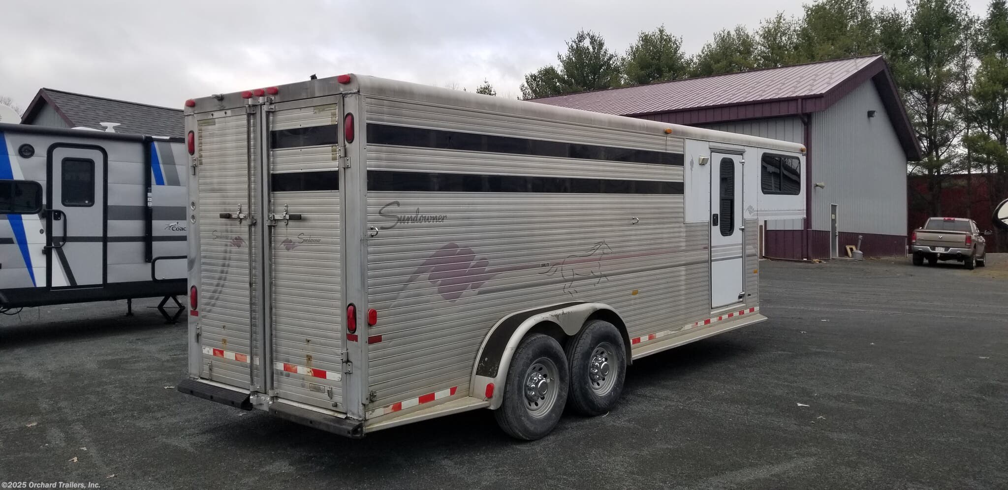 Horse Trailer 1998 Sundowner SunLite 4Horse Slantload TrailersUSA